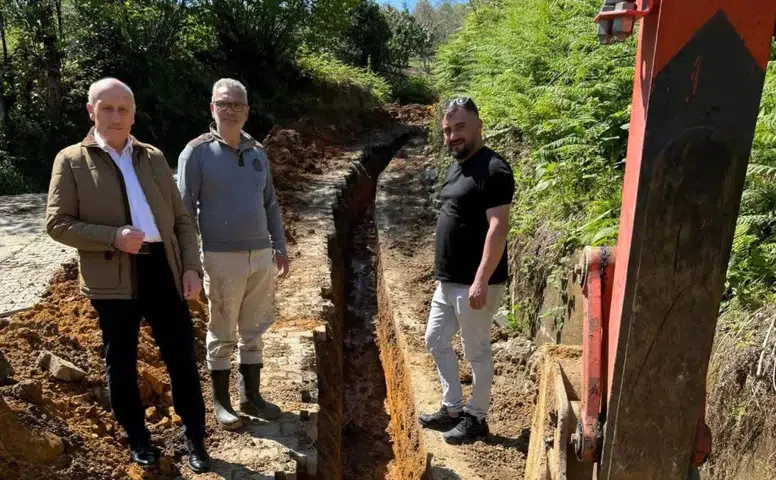 Derepazarı Çalışkanlar Mahallesi’nde Doğalgaz Çalışmaları Başladı