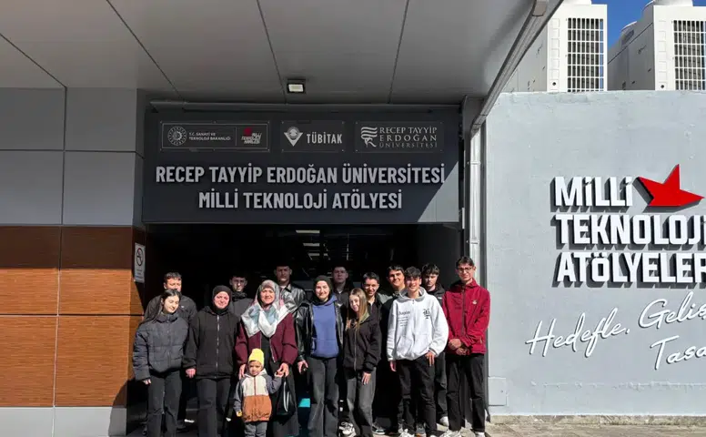 İyidere MTAL'den öğrencilere teknoloji atölyesi ziyareti, mesleki gelişime katkı sağladı.