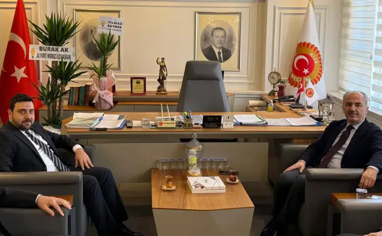 Rize Belediye Başkanı Rahmi Metin’den Ali İmran Büyük’e Hayırlı Olsun Ziyareti