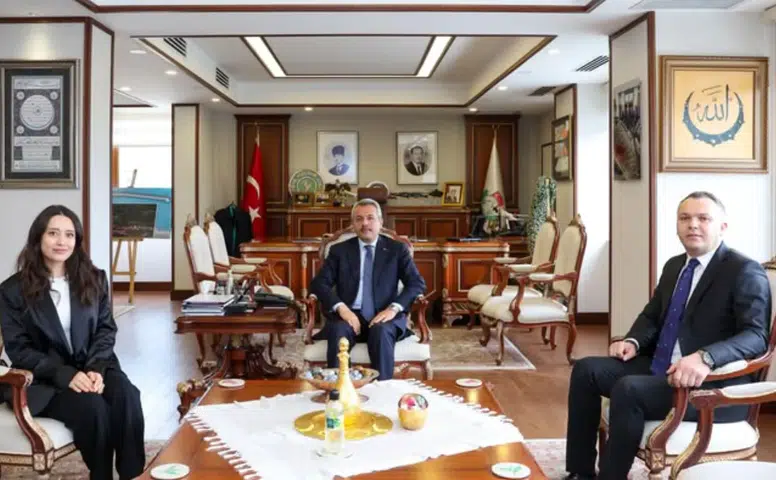 Yumurtalık Kaymakamı Yakup Papaker’den Rize Valisi İhsan Selim Baydaş’a Ziyaret