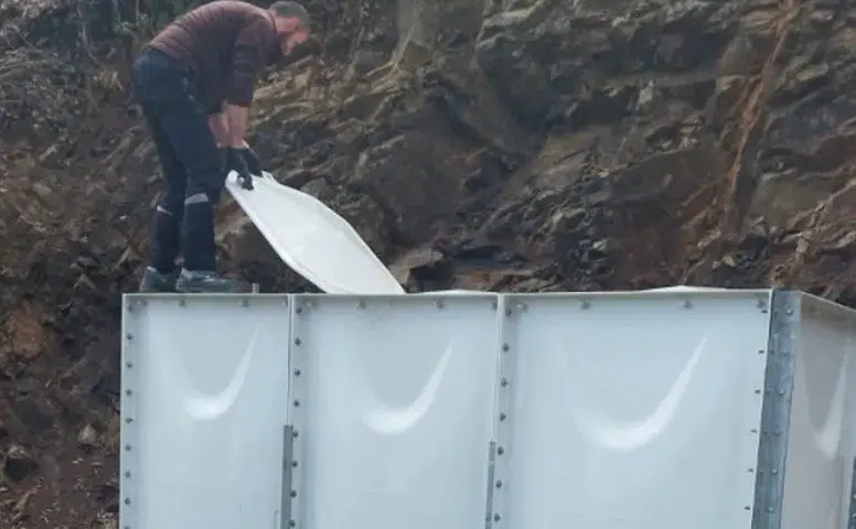 İkizdere Güneyce’de 250 Hane İçme Suyuna Kavuştu