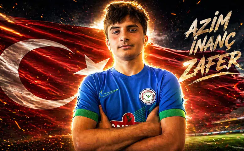 Rizespor’un Genç Yıldızı Ali Papaker, U14 Millî Takım Yolunda