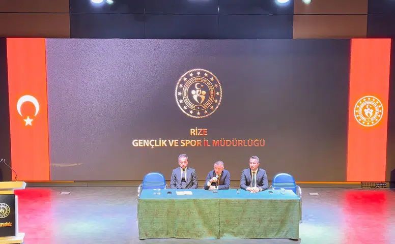 Rize Gençlik ve Spor Müdürlüğü, 2023 faaliyetlerini masaya yatırdı ve hedefleri belirledi
