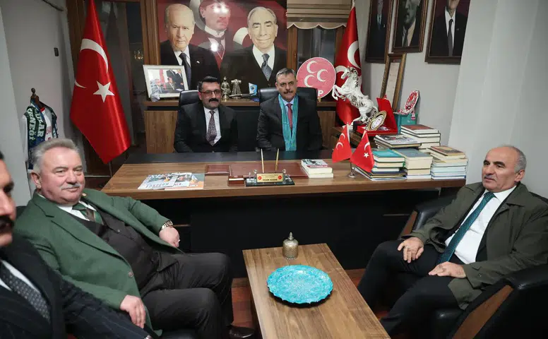 İçişleri Bakanı Mustafa Çiftçi’den MHP Rize İl Başkanlığı’na Ziyaret