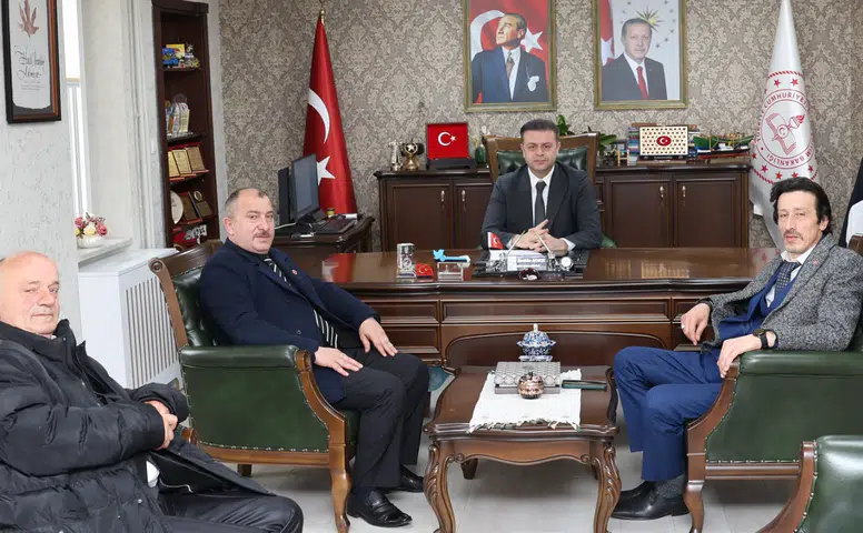 Kalkandere MHP İlçe Başkanı Gökyıldız, İl Millî Eğitim Müdürü Akmeşe'yi Ziyaret Etti!