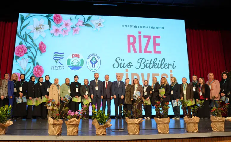 Rize’de Süs Bitkileri Zirvesi Düzenlendi: Üretimden Pazara Stratejik Yol Haritası Belirlendi