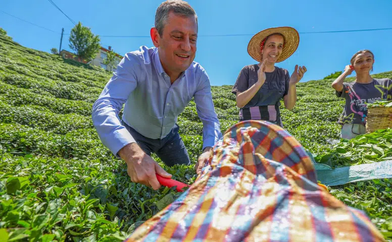 CHP Genel Başkanı Özgür Özel Rize’ye Geliyor: Çay Mitingi 9 Mayıs’ta