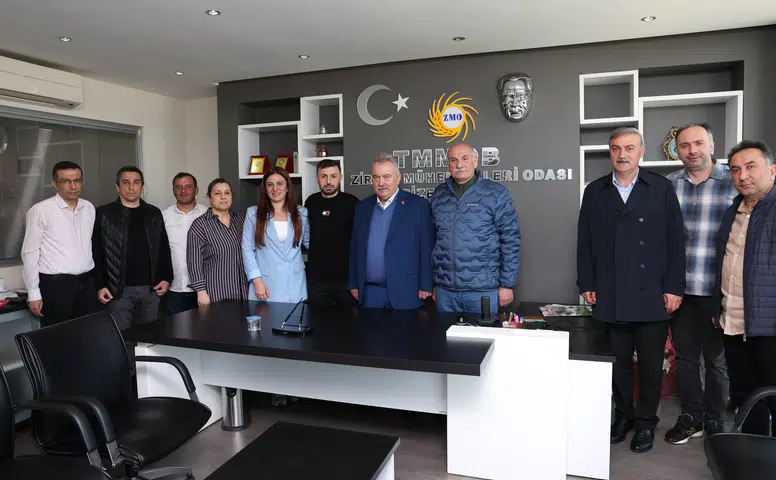 AK Parti Rize İl Başkanlığı’ndan Ziraat Mühendisleri Odası’na Ziyaret