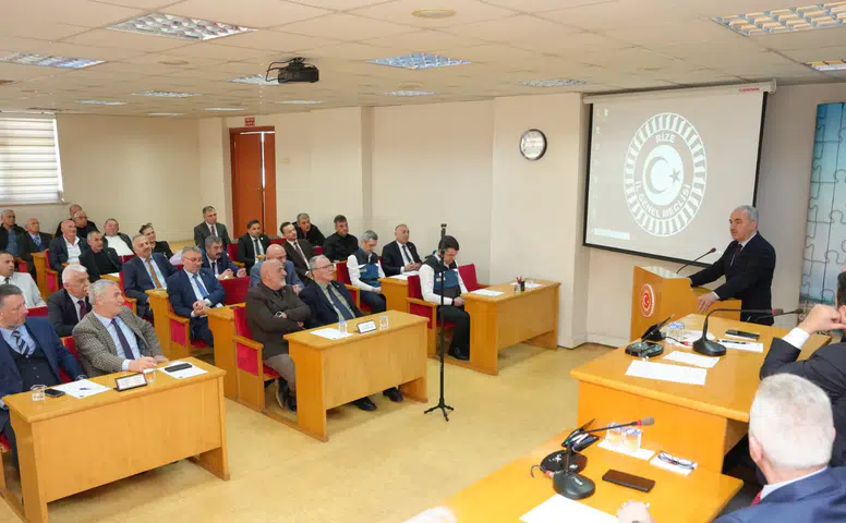 Rize Belediye Başkanı Rahmi Metin’den İl Genel Meclisi’ne Ziyaret