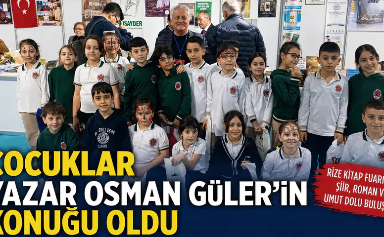 Çocuklar Yazar Osman Güler’in Konuğu Oldu