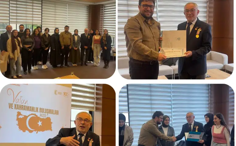 RTEÜ’de Vatan ve Kahramanlık Buluşmaları Düzenlendi: Gazilerden Anlamlı Paylaşımlar