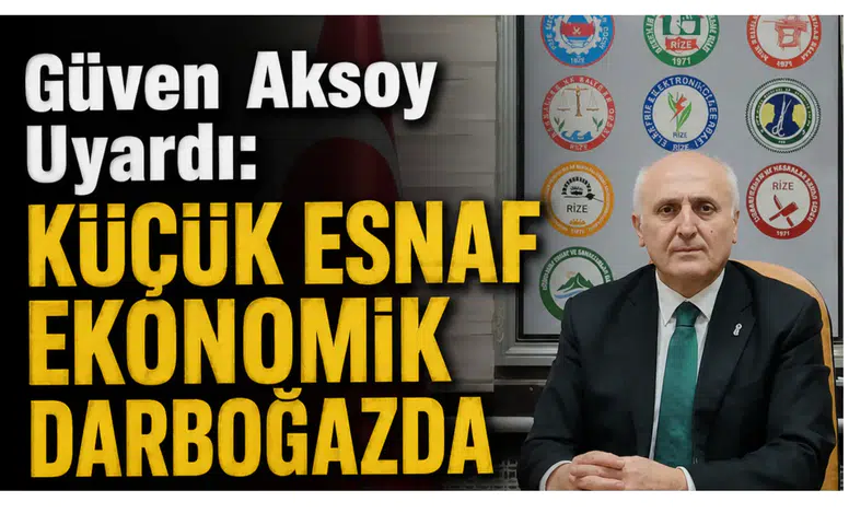 Güven Aksoy Uyardı: Küçük Esnaf Ekonomik Darboğazda