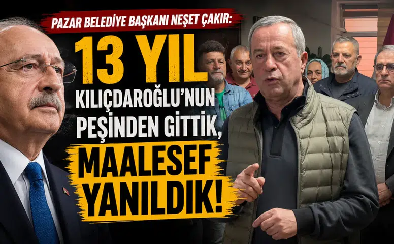 CHP'li Başkan Çakır, Kılıçdaroğlu'na sert eleştirilerde bulundu: "Yanılmışız!"