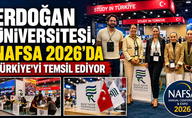 Erdoğan Üniversitesi, NAFSA 2026'da Türkiye'yi temsil ederek uluslararası iş birlikleri arıyor