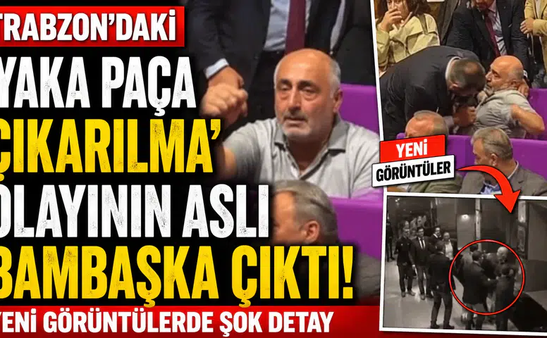 Trabzon'daki "Yaka paça çıkarılma" olayının aslı bambaşka çıktı! Yeni görüntülerde şok detay