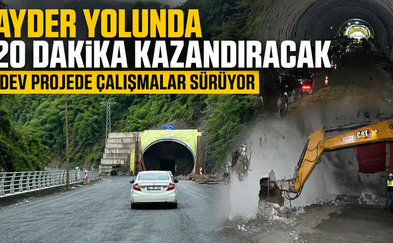 Ayder Yolunda Dev Dönüşüm! Seyahat Süresi 20 Dakika Kısalacak