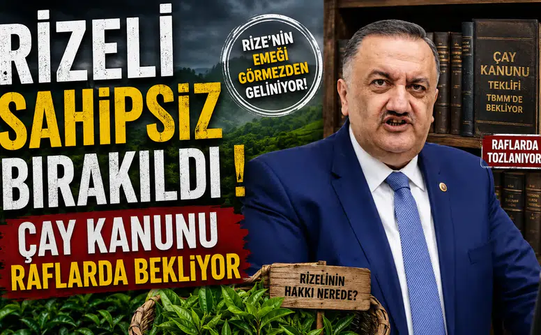 DEVA Partisi: Çay Kanunu Bekliyor, Üreticiler Korunmuyor!