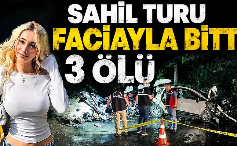 Sahil turu faciayla bitti: 3 ölü