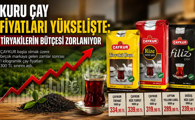 Kuru Çay Fiyatları Yükselişte: Tiryakilerin Bütçesi Zorlanıyor