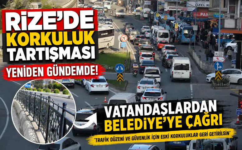 Rize'de Korkuluk Tartışması Yeniden Gündemde: Vatandaşlardan Belediye'ye Çağrı