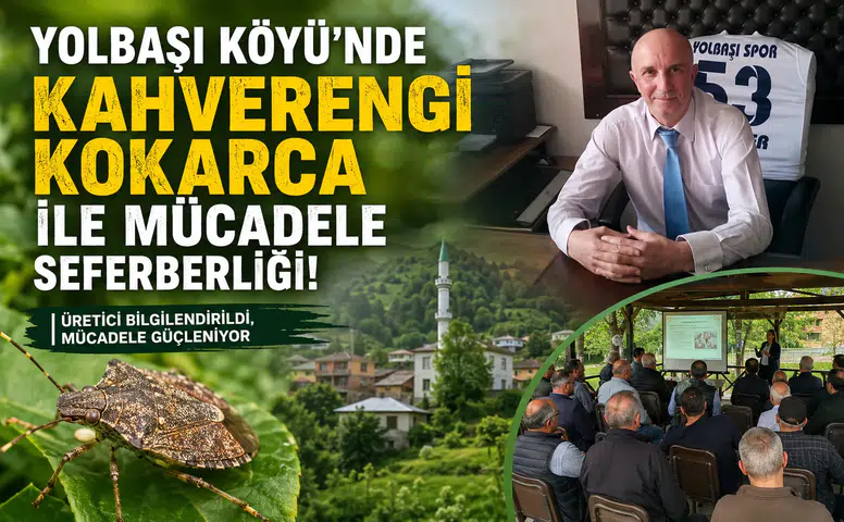 Yolbaşı Köyü'nde Kahverengi Kokarca ile Mücadele Seferberliği