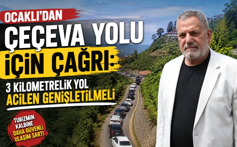 Ocaklı'dan Çeçeva Yolu İçin Çağrı: 3 Kilometrelik Yol Acilen Genişletilmeli