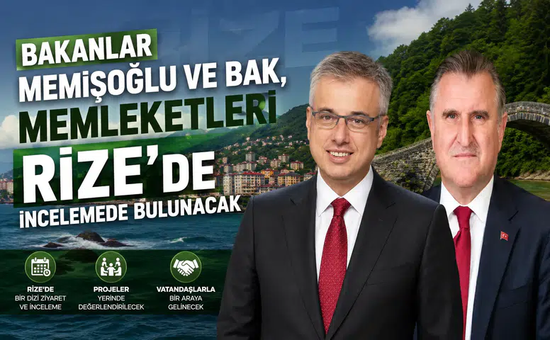 Rize'de Bakan Çıkarması: Şehir Hastanesi ve Spor Yatırımları Masada