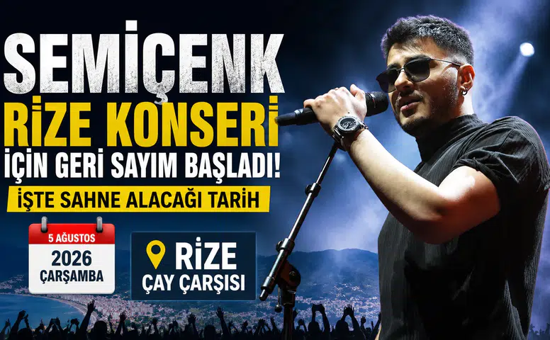 Semicenk Rize Konseri İçin Geri Sayım Başladı! İşte Sahne Alacağı Tarih