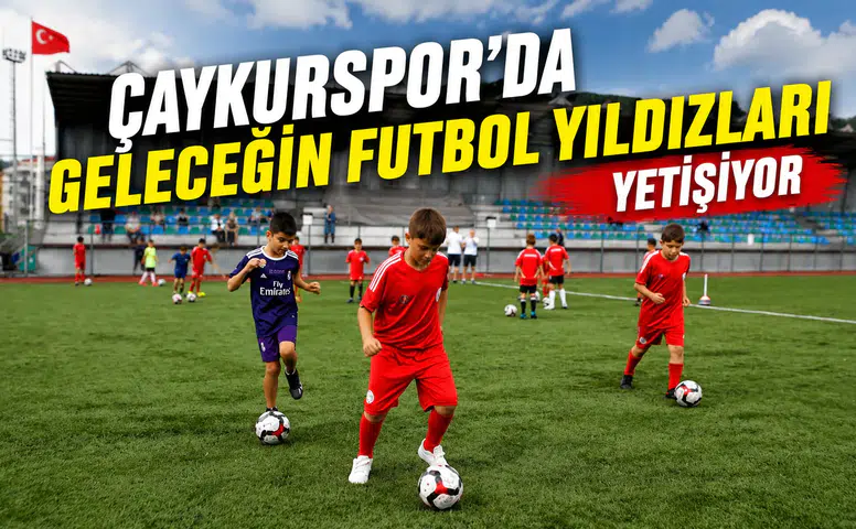 Çaykurspor’da Geleceğin Futbol Yıldızları Yetişiyor