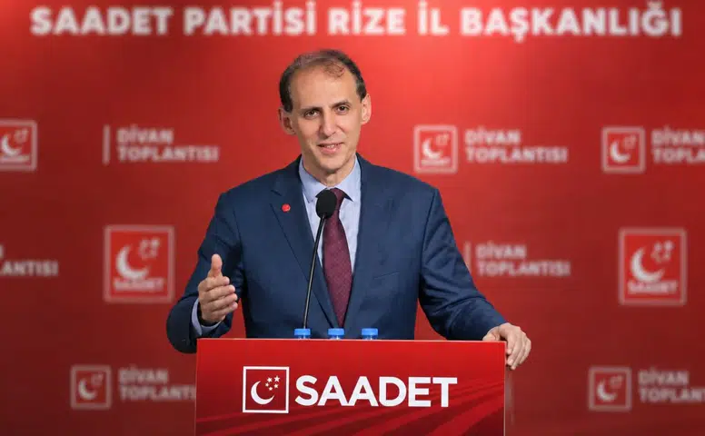 Saadet Partisi Rize İl Başkanı Kaçar: Toplumsal güveni yeniden tesis etmeliyiz
