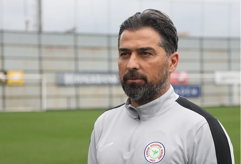 Çaykur Rizespor Teknik Direktörü Palut: 