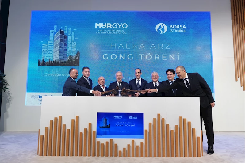 Borsa İstanbul’da gong MHR Gayrimenkul Yatırım Ortaklığı AŞ için çaldı