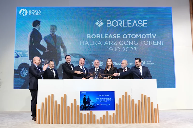 Borsa İstanbul’da gong Borlease Otomotiv için çaldı