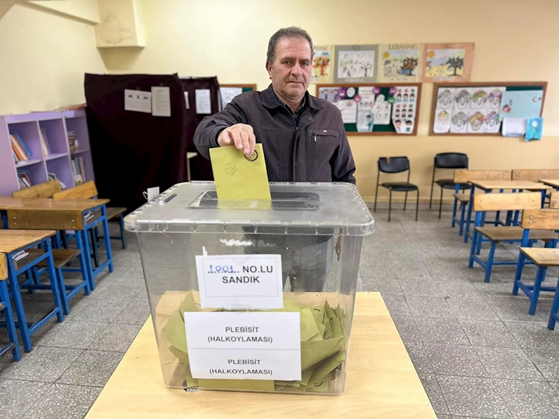 İçmeler ve Yazlık köyleri referandumla mahalle statüsüne geçirildi