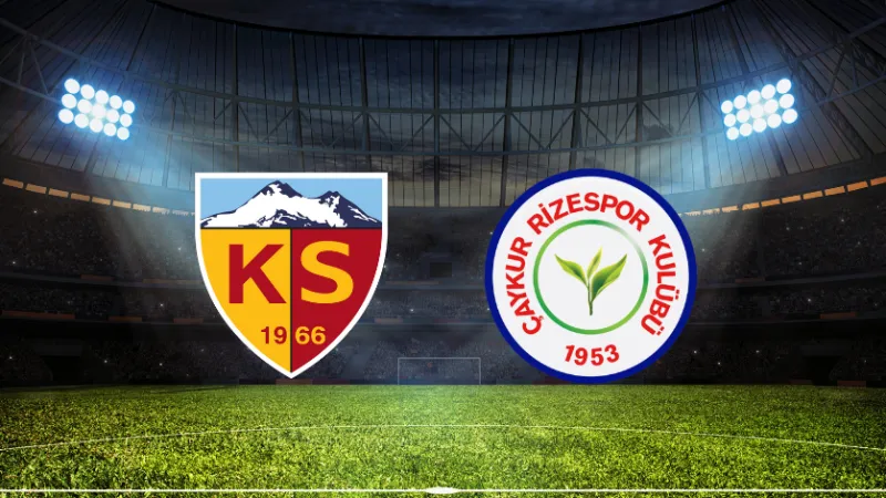 Çaykur Rizespor, yarın Kayserispor