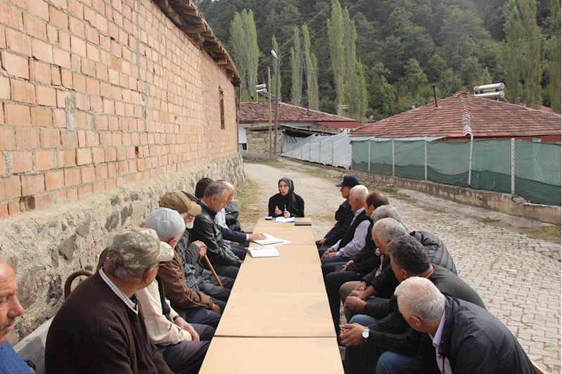 Kaymakam Şendur köy ziyaretlerine devam ediyor