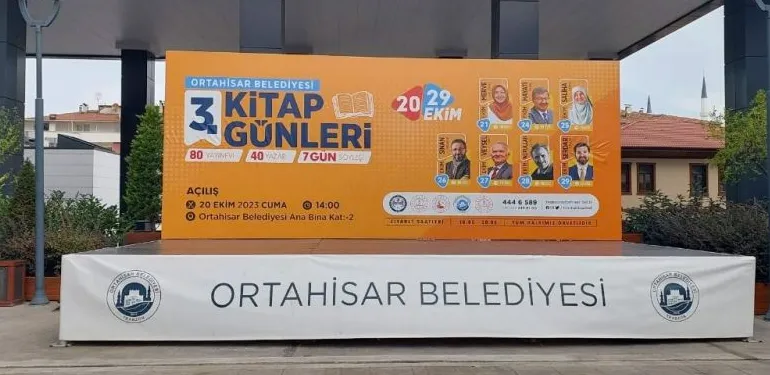 Ortahisar Belediyesi 3. Kitap Günleri Coşkuyla Açıldı