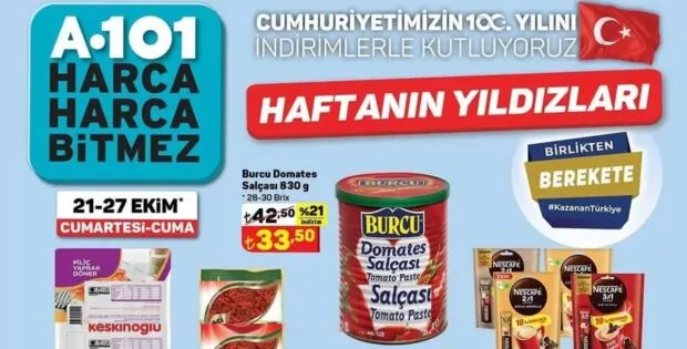 A101 21 EKİM 2023 SALI GÜNÜ KATALOĞU