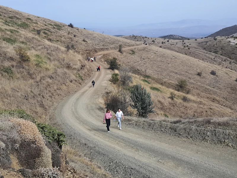 Mecitözü Doğuş Spor Kulübü sporcuları Kırklar Dağı