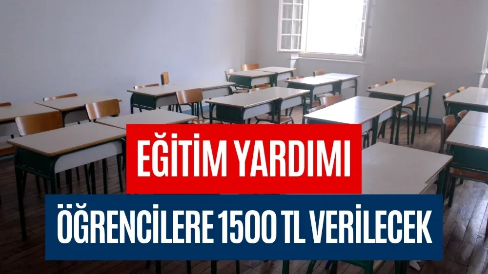 Öğrencilere 1500 TL Verilecek! Belediye Başkanı Duyurdu