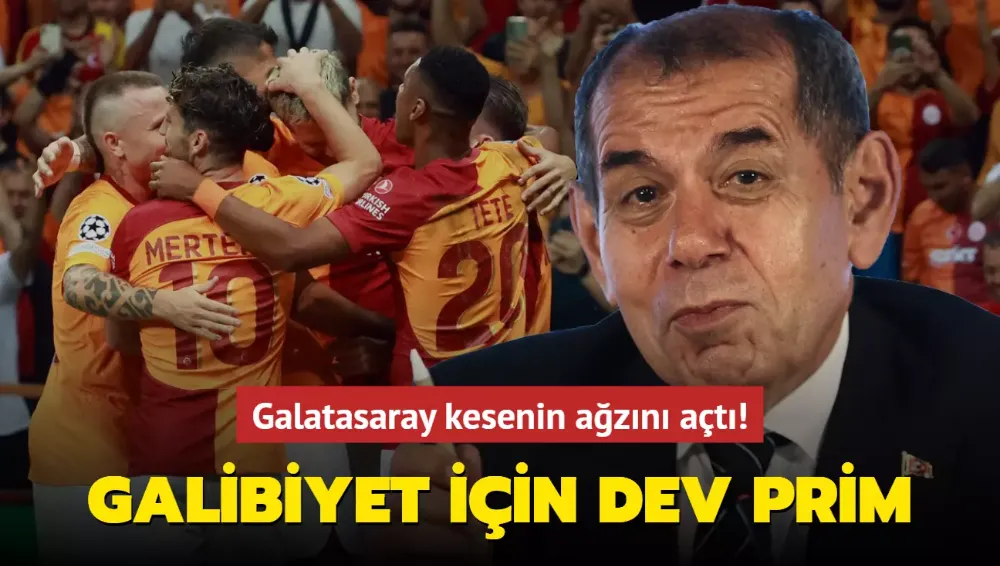 Galatasaray kesenin ağzını açtı!