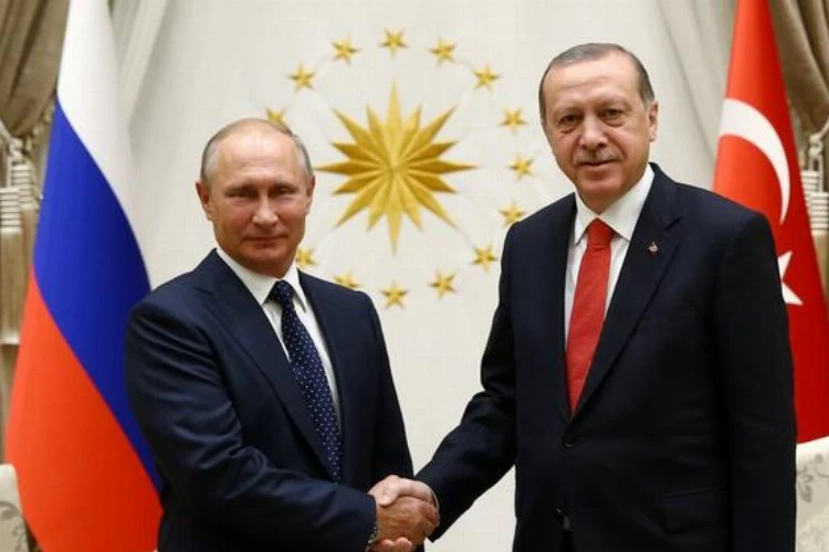 Cumhurbaşkanı Erdoğan Putin ile görüştü