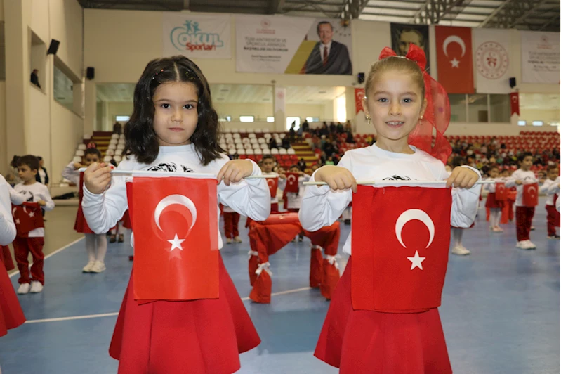 Amasya'da Anaokulu öğrencileri Cumhuriyetin 100. Yılını Kutladı