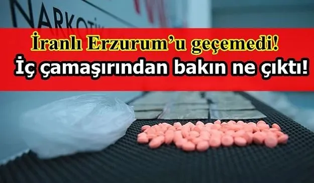 Erzurum Emniyeti, İranlı Yolcuların Uyuşturucu Kaçakçılığına Darbe Vurdu