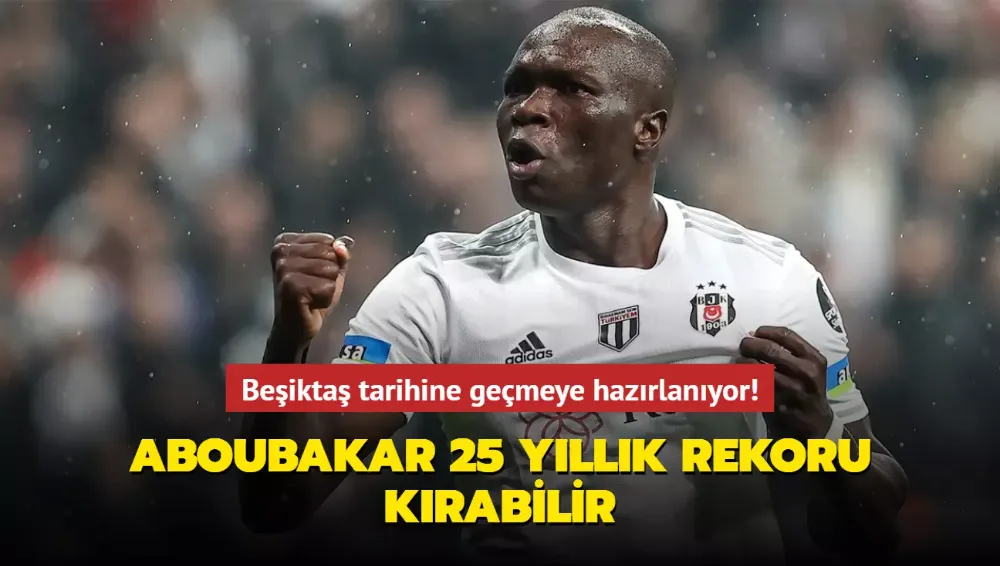 Beşiktaş tarihine geçmeye hazırlanıyor! 