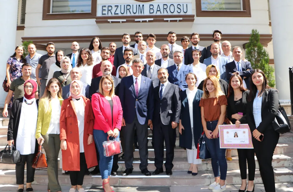 Erzurum Barosu Avukatları, Cumhuriyetin 100. Yılını 