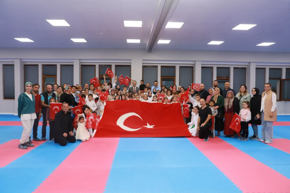 AKÇAABAT’TA KARATE KUŞAK TERFİ SINAVI YAPILDI