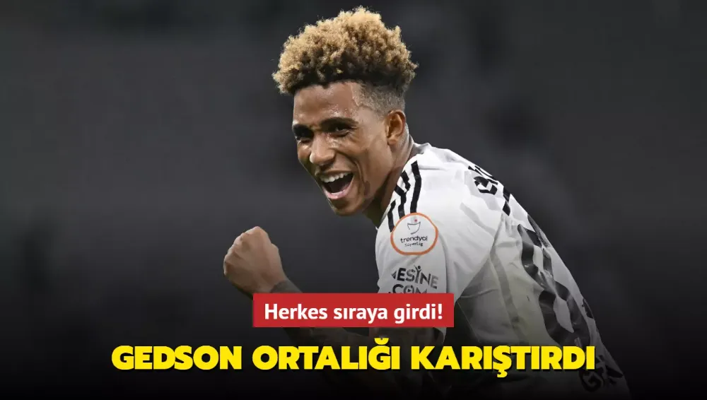 Gedson Fernandes ortalığı karıştırdı! Herkes sıraya girdi