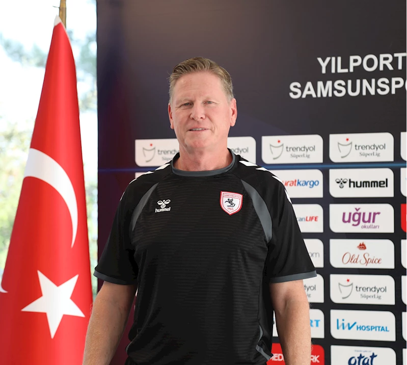 Samsunspor Teknik Direktörü Marcus Gisdol, oyunculara güven aşılıyor: