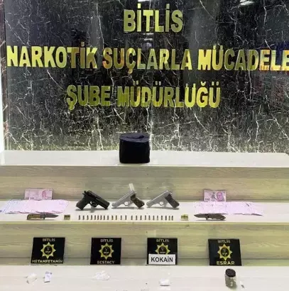 Ahlat’ta uyuşturucu operasyonu: 4 gözaltı